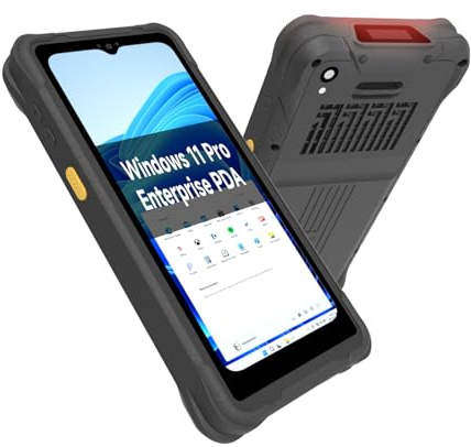 ONERugged I61J Windows 11 Pro Barcode Scanner, 6,5 Zoll Rugged Tablet, Handheld PDA/MDE, Honeywell N4680 Scanmodul, Intel N5100, 8GB+128GB, IP65, WLAN, 4000mAh Akku, 1D/2D Scanner für Lager & Logistik