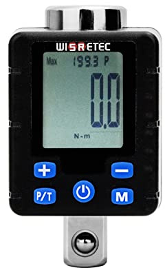 Trigger Pull Gauge, Digital Torque Meter 0.3-340 Nm Wrench Torsional Dynamometer Gauge Table Tester Measurement Repair Tools(BDA4-200)