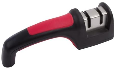Toolland Diamante y afilador de cuchillos de cerámica, la solución de afilado para cuchillos de cocina