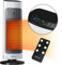 Pro Breeze Termoventilatore a Torre in Ceramica 2000W. Con Display LED Digitale, Telecomando, Oscillazione Automatica, Termostato Integrato, 2 Impostazioni di Calore, Modalità Eco e Solo Ventola