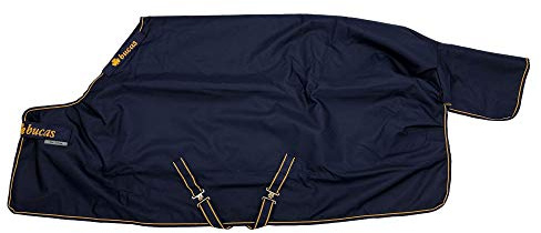 Bucas Irish Turnout 150 g Navy Gold Winterdecke, Regendecke