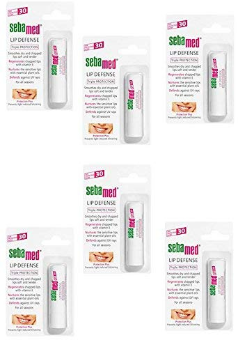 6 Sebamed Stick Lippen Lip Defense SPF 30 4,8 g