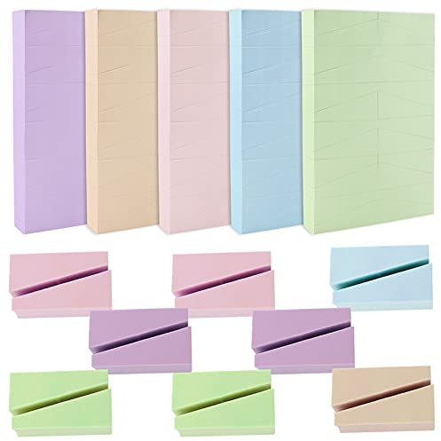 Dadabig 120Pcs Makeup Wedges Sponge, Triangle Shape Make Up Wedges Cosmetic Makeup Sponge Nail Art Sponges Puff Foundation for Powder Cream Liquid