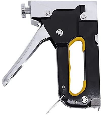 Pistola de grapas 3 en 1 manual pistola de uñas manual kit de grapadora con grapas para material de fijación de tapicería