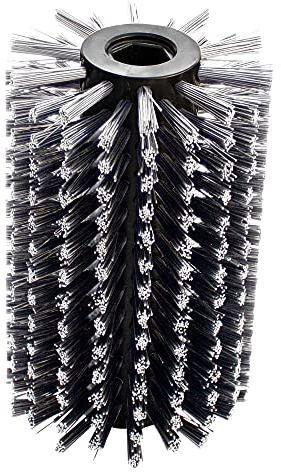 Güde 94424 Ersatzbürste Hart zu GUB 500 (Zubehör für Universalbürste GUB 500, aus Nylon, geeignet für Stein- / Betonflächen) Grau 16 cm