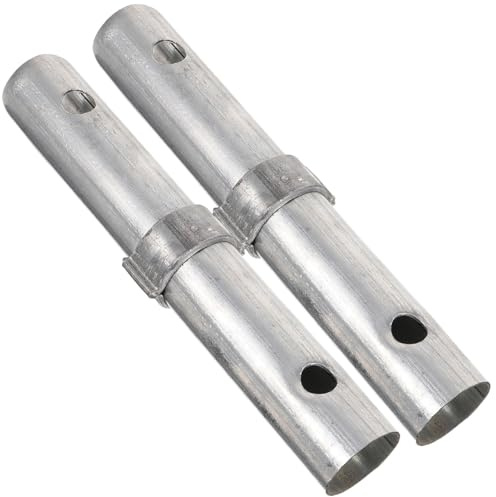 SEWOART 2Pcs Scaffolding Coupling Pin with Collar Spring Retainer Locking Pin for Scaffold Durable Scaffolding Accessory Scaffolding Part for Secure Connections