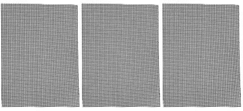 CDQL 3Pcs BBQ Mesh Mat,Non Stick BBQ Grilling Liner Mesh Mat,Reusable Grilling Mats,Sheet Barbecue Tools,Works on Electric Grill,Gas, Charcoal, Pellet Grill (Black30*40cm)