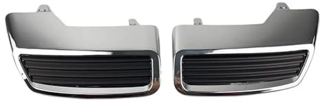 Tubo Cola Escape Para Peugeot 3008 4008 5008 308 408 508 2017 2018 2019 Silenciador Escape Trasero Cromado Cubierta Para Extremo Tubo Estilo De Coche 2 Uds ABS Punta Silenciador