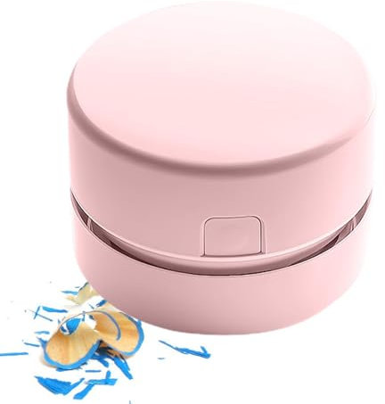 Naqqios Aspirapolvere Da Tavolo - Spazzatrice Da Tavolo | Aspirapolvere Da Tavolo Con Rotazione A 360°, Spazzatrice Da Tavolo Con Ampio Vassoio Per Trucioli, Resistente Spazzatrice Da Tavolo Senza F