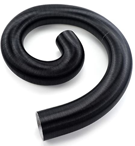 EricAuto 25mm/42mm/60mm/75mm Flexible Air Ducting Pipe Hose for Air Diesel Parking Heater, Compatible with Caravan, Camper, and Vehicle Heating Systems (42mm- 300cm Stretched Length)