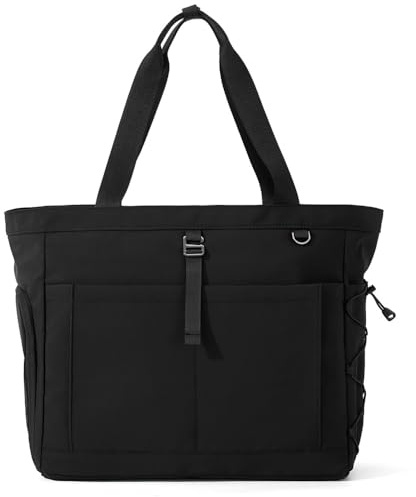 DONGKER Groß Tennis Tote-Bag, 20-35L Wasserabweisende Tennistasche mit separatem Schuhfach, Leicht Tennis-Handtasche mit Tragegriff für Damen und Herren zur Reisen Fitness