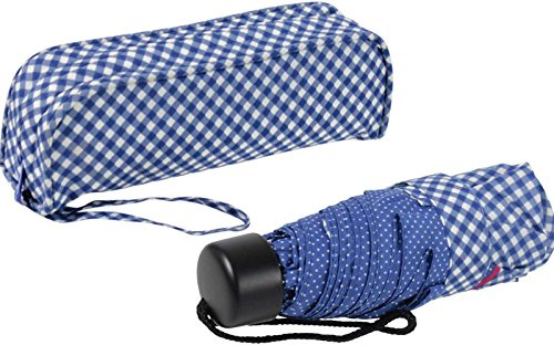 Doppler Super-Mini-Taschenschirm - klein und leicht - Lifestyle - blau