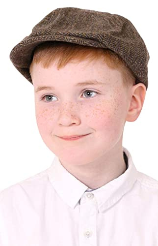 Barn Platt Keps Nybörjare Hatt Gangster Klänning Halsdukar (Ny)