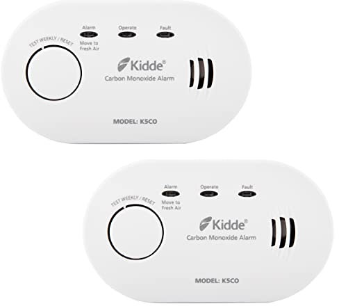 Kidde Carbon Monoxide Alarm - 2 Pack