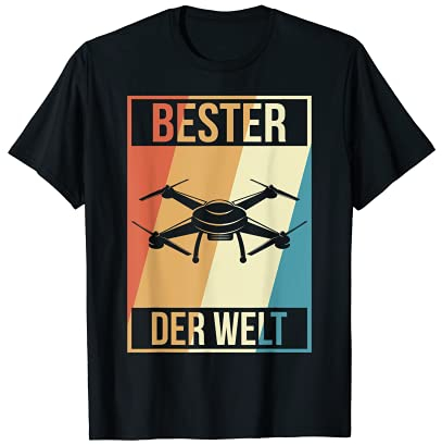 Bester Drohnenpilot Quadrocopter Drohne T-Shirt