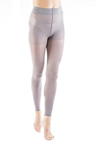 Relaxsan Microfibra 880ML - Leggins Compressione Graduata 18-22 mmHg 140 Den - Collant Senza Piede
