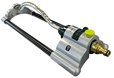Spear & Jackson BWF32KEW Kew Gardens Collection Oscillating Sprinkler, Silver