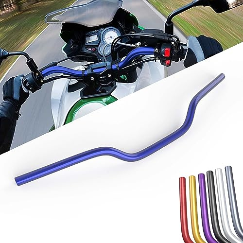 7/8 22mm Motorcycle Handlebars Fit KLX110, Ninja650R, Grom, Dirt Bike, Pit Bike, ATV, E-Bike,Handlebars for Honda, SSR, TaoTao, CRF70, Dirtbike, BMX, Mini Bike Accessories
