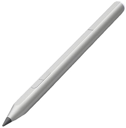 Rechargeable MPP 2.0 Tilt Pen for HP Rechargeable MPP 2.0 Tilt Pen for HP Envy X360 Pavilion X360 Specter X360 Spectre X2 Envy X2,4096 Pressure and Palm-Rejection (Silvery,3J122AA)
