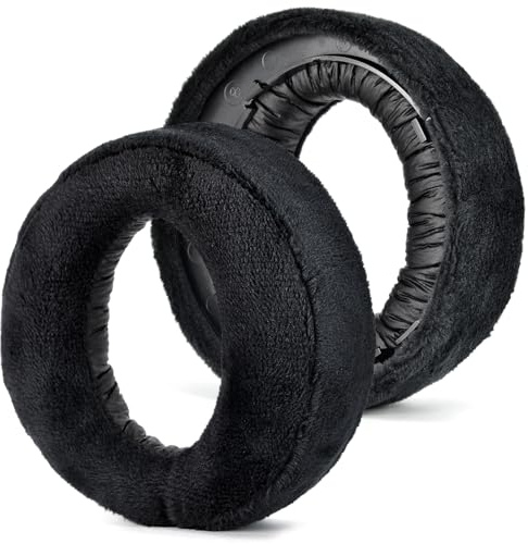PS5 Cooling Gel ear Pads Replacement Cushions for Sony PlayStation 5 Pulse 3D PS5 Wireless Headphones, Headset Ear Cups Repair Parts (Black Velvet)