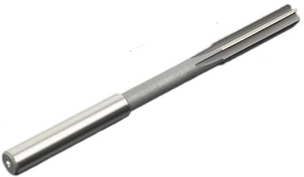 Maschinen-HSS-Reibahle, Durchmesser 1/8 bis 3/4 Zoll, gerader Schaft, Spannfutter H7, Fräsreibahle, 6 Nuten, Reibahlenbohrer, 1 Stück(1/8 inch)