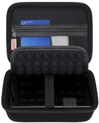 BOVKE Estuche para Seagate Expansion WD Elements My Book Desktop Unidad De Disco Duro Externa HDD 6TB 8TB 10TB 12TB 14TB 16TB 18TB 22TB 24TB 26TB 28TB, Estuche para Disco Duro Escritorio, Todo Negro