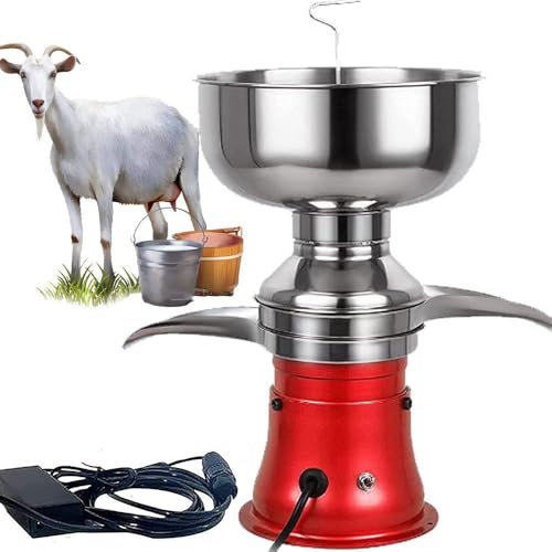 Centrifugeuse à lait électrique, séparateur de lait et de crème, machine électrique de séparation de beurre et de crème, séparateur de lait de chèvre, séparateur de lait écrémé, séparateur de lait