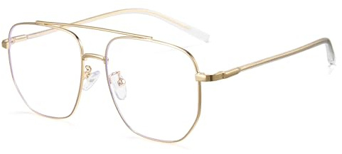 Cyxus Blaulichtfilter Brille Ohne Stärke Herren Damen Mode Computer Schutzbrille Bildschirmbrille Gaming Brille 8299