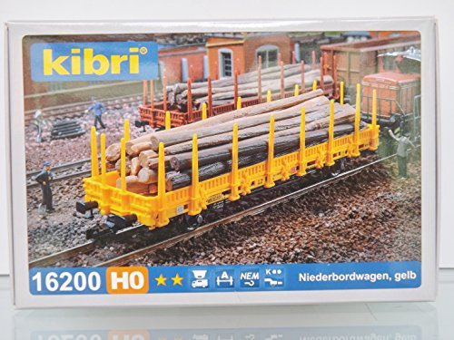 Kibri 16200 Niederbordwagen, gelb