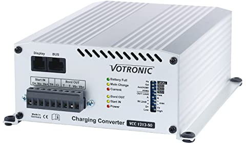 Votronic Transformador de carga VCC sin aislamiento galvánico para cargar baterías de 12 V