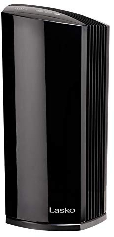 Lasko LP450 Premium HEPA Tower Air Purifier for Home with DreamMode and Timer – True HEPA Filtration Removes 99.97% of Smoke, VOCs, Odors, Pet Dander, Virus Sized Particles, Pollen, Dust and Mold