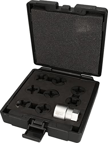 KS Tools 460.5480 Radbolzen-Gewindereparatur-Satz für NFZ, 9-tlg