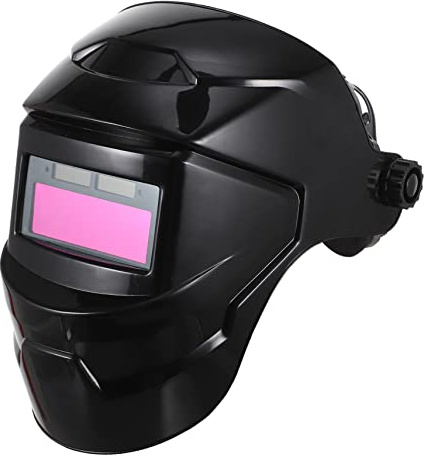 Veemoon 1 Pc Máscara Soldadura Oscurecimiento Casco Para Soldar Pantalla Soldadura Máscara Soldadura Solar Recargable Lente Rostro Exterior Abdominales