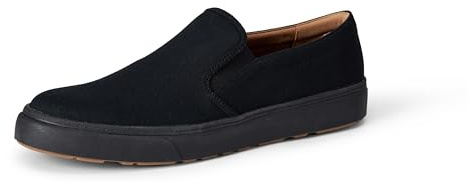 Amazon Essentials Zapatillas Sin Cordones Hombre, Negro, 45 EU