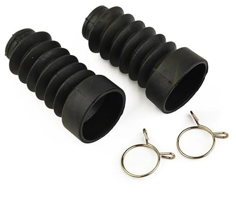 Copertura per ammortizzatore moto Soffietti in gomma per forcella anteriore per moto, copripolvere, stivali per parti di moto, ammortizzatori per forcella anteriore Copri Forcella Forcelle Moto