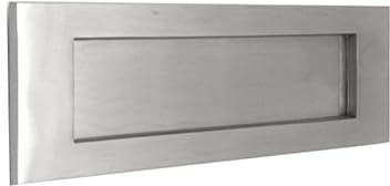 Infinity Decor SB5106SC.20 Targhetta per Porta, Cromo Satinato, 12 Inch