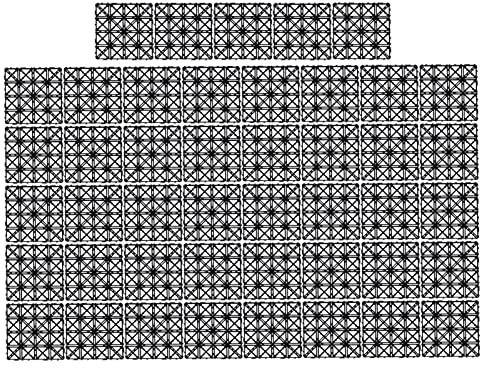 Conjunto de baldosas de drenaje entrelazado 45pcs 30x30cm PP PISO Kit de cojín de piso