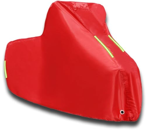 Cubierta Impermeable para Motocicletas para Yamaha V Star 1100 Custom,Tela Oxford Funda para Moto Anti-UV Prueba de Polvo Exterior Cubre Scooter Protector Accesorios con Tiras Reflectantes