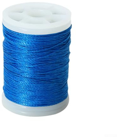 Oniissy 400D Nylon Bowstring Serving Thread 120m Roll for Bow String Protection, 0.02 Thickness, 34 lbs Breaking Strength(Blue)
