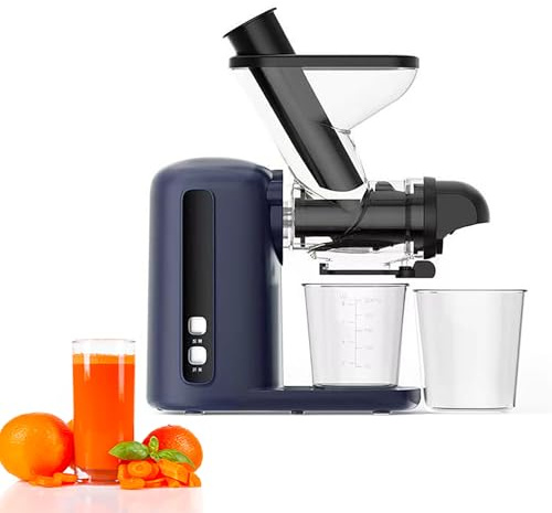 Extractor de Jugo en Frío de 100W - Exprimidor Masticador Lento, Potente Extractor Automático de Frutas y Verduras, Multifuncional Para Hierbas #3