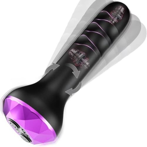 Sex Toys Butt Plug Vibrating Anal Toy for Couples Men Women Adult Toys Prostate Massager 10 Vibration Modes Waterproof Silicone Skin Friendly Anal Vibrator DYJCSN