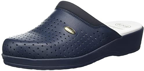 Scholl Linea Professionale Clog Backguard, Blu, 43 EU