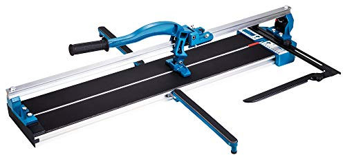 TOPWAY 800mm Tagliapiastrelle Manuale Professionale con Guida di Scorrimento Singola e Guida Laser, Alluminio Base, per Taglio Precisione di Piastrelle in Gres Ceramica 347713