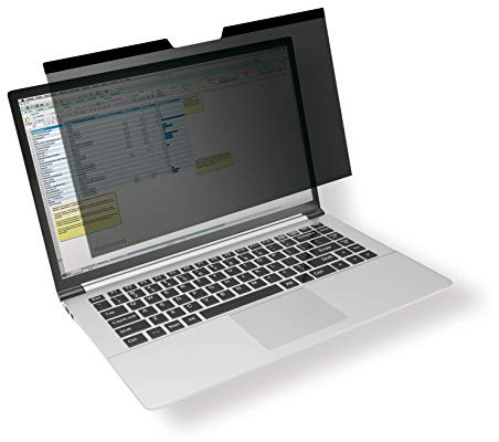 Durable Blickschutzfilter für MacBook Pro® 15, magnetische Befestigung, inkl. Tasche und Reinigungstuch, anthrazit, 515457