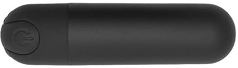Waterproof Bullet Tool Silent Powerful for Muscle Neck Back Relax, Mini Travel Pocket Size, Personal Handheld Small Bullet Massage Rod for Men and Women, 10 Modes (Black)