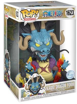 Funko POP! Jumbo: One Piece - Kaido As Dragon - Vinylfigur för samlare - Presentidé - Officiell Merchandise - Leksaker för barn och vuxna - Anime Fans - Modellfigur för samlare och utställning
