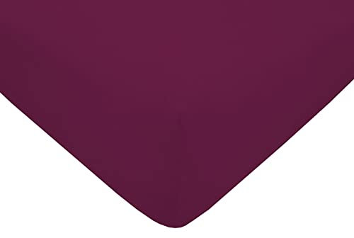 Dukal | Bezug für Massageliegen | 75-80 x 195-200 cm | aus hochwertigem Frottee-Stretch | 75% Baumwolle / 25% Polyester | Farbe: Burgund