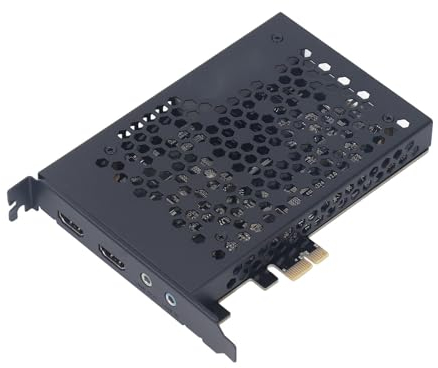 VBESTLIFE Carte de Capture de Jeu PCIe HDMI 4K, Carte de Capture Vidéo Interne PCIe Gen2 X1, Enregistrement Audio-vidéo pour Windows, pour, pour, pour Switch zn51gxt8oa