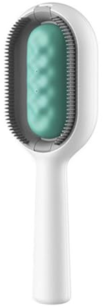 Katzenhaar-Putzkamm Pet Brush - Mit Wasserbehälter, sanfte Zähne für empfindliche Haut, vollständig waschbar