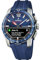 Festina Smartwatch ibrido Connected D (44mm) quadrante digitale integrato blu scuro/cinturino in caucciù blu scuro F23000/1